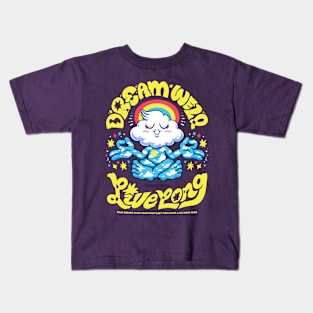 Dream Well, Live Long - Purple Version Kids T-Shirt